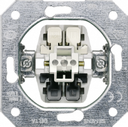 Flush mounted off/changeover switch, 10 A, IP20, 5TA2156