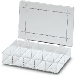 Assortment box, transparent, (L x W) 105 x 170 mm, 5020425