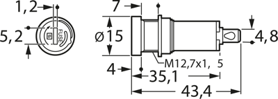 0031.3901 SCHURTER Fuse Holders Image 2