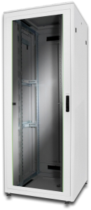 47 HE network cabinet, (H x W x D) 2276 x 800 x 800 mm, IP20, sheet steel, light gray, DN-19 47U-8/8-1