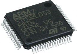 ARM Cortex M0 microcontroller, 32 bit, 32 MHz, LQFP-64, STM32L053R8