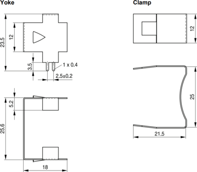 B65848S2000X000 TDK (EPCOS) Accessories for Inductors