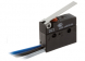 Subminiature snap-action switche, On-On, stranded wires, Hinge lever, 0.7 N, 6 A/250 VAC, IP67