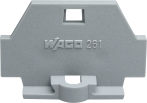 End plate for feed through terminal, 261-361