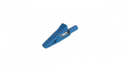 Alligator clip, blue, max. 4 mm, L 41.5 mm, CAT O, socket 2 mm, MA 1 S BL