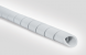 Spiralschlauch für Standardanwendungen, max. Bündel-Ø 100 mm, 5 m lang, PE, grau