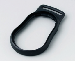 Intermediate ring DS 6,6 mm, black, PMMA, B9002306
