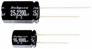 Electrolytic capacitor, 1000 µF, 16 V (DC), ±20 %, radial, pitch 5 mm, Ø 10 mm