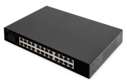 Ethernet switch, unmanaged, 24 ports, 1 Gbit/s, 100-240 VAC, DN-80113-1