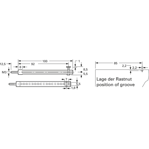MSVL 100 Fischer Elektronik PCB Fasteners Image 2