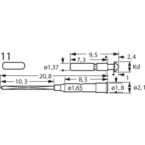 F67011B105G085 Feinmetall Contact Probes
