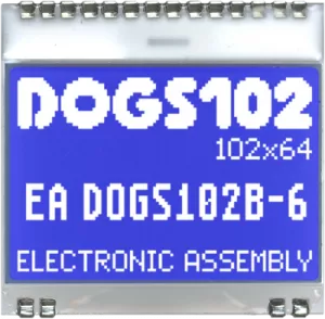 EA DOGS102B-6 DISPLAY VISIONS LED-Modules