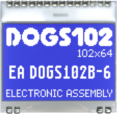 EA DOGS102B-6 DISPLAY VISIONS LED-Modules