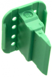Plug, unequipped, 8 pole, straight, 2 rows, green, W8S-P012
