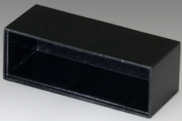 Phenoplast module enclosure, (L x W x H) 40.5 x 13.8 x 16.1 mm, black (RAL 9005), IP00, A8040160