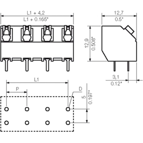 1886150000 Weidmüller PCB Connection Systems Image 3