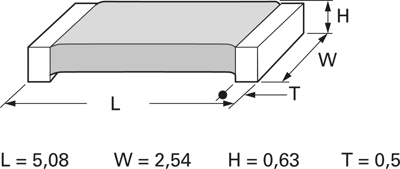 WSL2010R2000FEA Vishay SMD Resistors Image 2