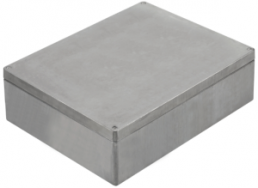 Aluminum enclosure, (L x W x H) 111 x 313 x 404 mm, gray (RAL 7001), IP67, 0573800000