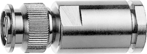 TNC plug 75 Ω, KX-8, RG-11A/U, RG-216/U, solder/clamp, straight, 100023812