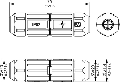 100007547 Telegärtner Connectin Modules, Patch Distributors Image 2