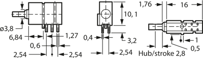 1840.6132 Mentor Pushbutton Switches Image 2