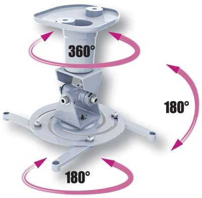 ICA-PM-100WH EFB-Elektronik Monitor mount Image 2