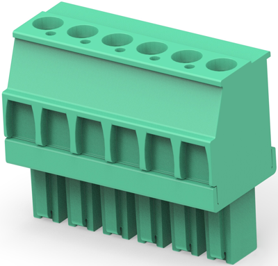 1986374-6 TE Connectivity PCB Terminal Blocks Image 1