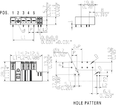 1156250000 Weidmüller PCB Connection Systems Image 3