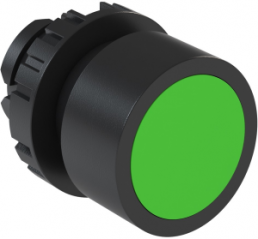 Pushbutton, green, illuminated , mounting Ø 22 mm, IP66, 12882149