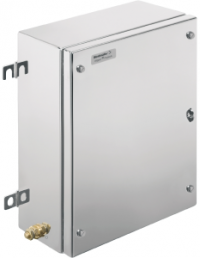 Stainless steel enclosure, (L x W x H) 150 x 260 x 350 mm, silver (RAL 7035), IP66/IP67, 1194810002