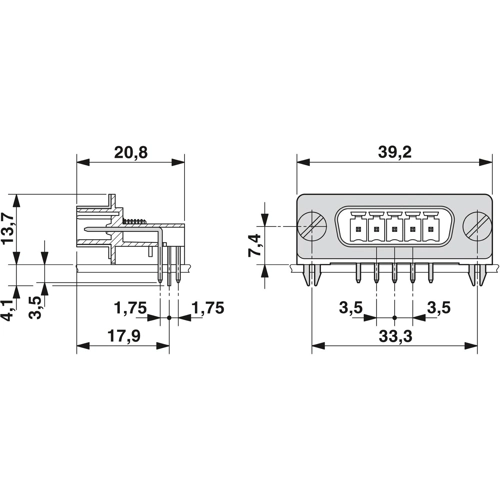 1689323 Phoenix Contact D-Sub Connectors Image 2