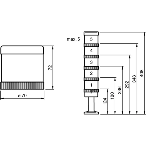70123959 PEPPERL+FUCHS Acoustic Signal Transmitters Image 2