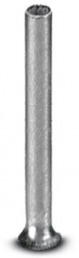 Uninsulated Wire end ferrule, 1.0 mm², 10 mm long, DIN 46228/1, silver, 3200250