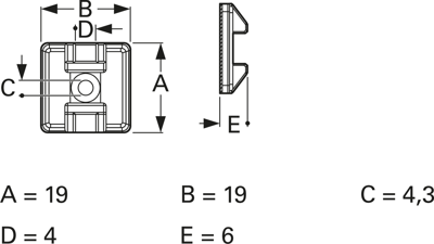 8029HA01AS fastpoint Cable Holders Image 2