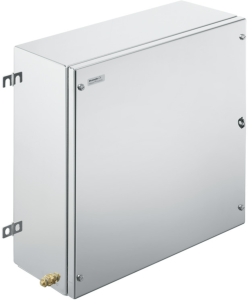 Stainless steel enclosure, (L x W x H) 150 x 480 x 480 mm, silver (RAL 7035), IP66/IP67, 1195130000