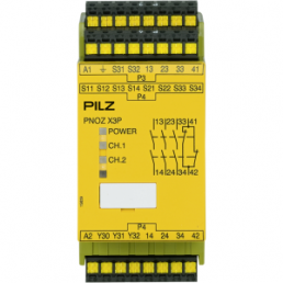 Monitoring relays, safety switching device, 3 Form A (N/O) + 1 Form B (N/C), 8 A, 240 V (DC), 240 V (AC), 787313