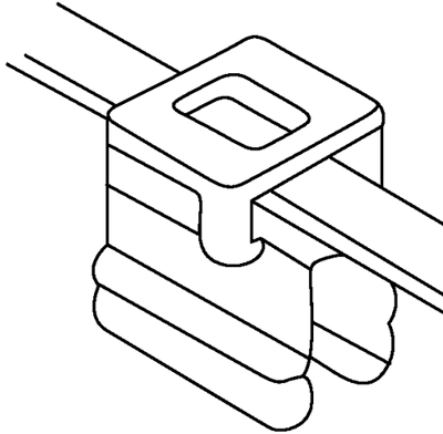 150-76079 HellermannTyton Cable Holders Image 2