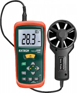 AN100 Extech Anemometers, Gas and Pressure Measuring Instruments