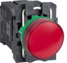 Signal light, waistband round, red, mounting Ø 22 mm, XB5AV44