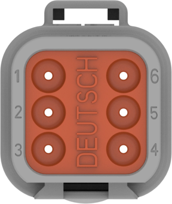 DT04-6P DEUTSCH Automotive Power Connectors Image 4