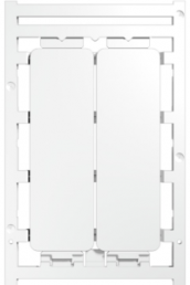 Polyamide Device marker, (L x W) 85 x 27 mm, white, 20 pcs