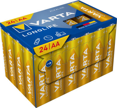 04106 301 134 VARTA Round Cells, 9V Blocks