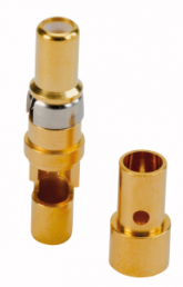 Pin contact, solder connection, gold-plated, 13-504184