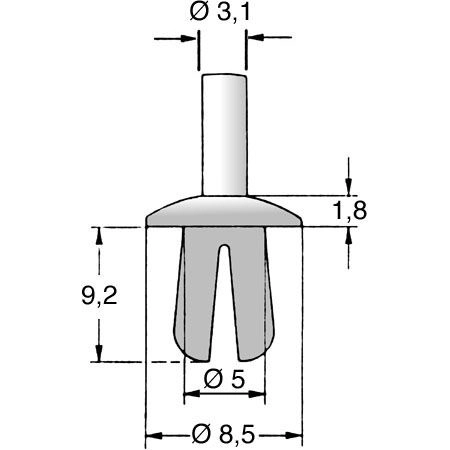 072.14.571 Ettinger Rivets, Dowels Image 2