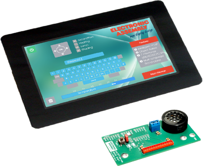 EA QUICKUNITFT070C DISPLAY VISIONS TFT Displays Image 1