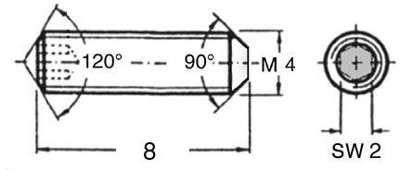 001.10.434 Ettinger Screws, Threaded Rods Image 2