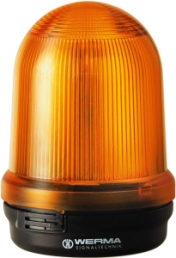Flashing lamp, Ø 98 mm, yellow, 115 VAC, IP65