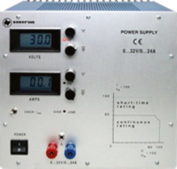 Laboratory power supply, 32 VDC, outputs: 3 (24 A), 768 W, 230 VAC, 3234.1