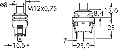 1841.1101 Marquardt Pushbutton Switches Image 2