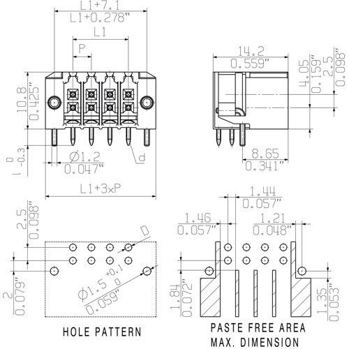 1391370000 Weidmüller PCB Connection Systems Image 3